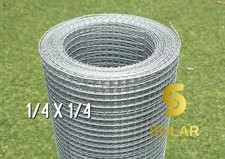Galvanized 1/4' Welded Wire Mesh 4m x 30cm Rodent Bird Rat Mice Mouse Proofing