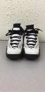 Air Jordan 14 Retro BG Blanco-Negro-Verde Oxidado-Azul 487524-106 TALLA 6Y - Imagen 1 de 6