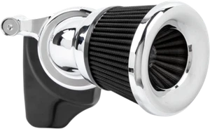 Arlen Ness Velocity 65 Chrome Air Cleaner Kit 2000-2017 Twin Cam W/O TBW 81-205 - Picture 1 of 1