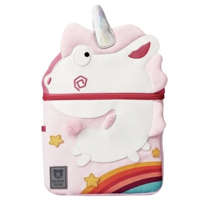 Kita Rucksack Einhorn Pink-Rosa  Mädchen Kindergarten Grundschule Erstklässler - Bild 1 von 4