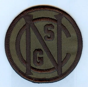 NORTH CAROLINA STATE GUARD ... WOODLAND SUBDUED PATTERN .... MINT! - Picture 1 of 1