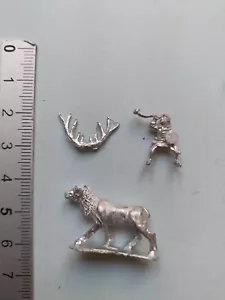 WOOD ELF ELK RIDER/ 15MM/18MM METAL MINIATURE P156 - Imagen 1 de 1