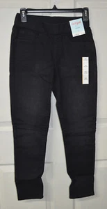 Cat & Jack Girls Size 14 Ultimate Stretch Jegging Pull-On Black NWT - Picture 1 of 8