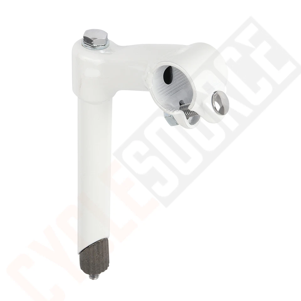 Pluma de bicicleta clásica ENIX 21,1 mm 22,2 mm potencia blanca Foto 1 de 1