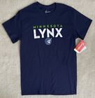WNBA Minnesota Lynx Men's Navy blue  Crew Neck T-Shirt Size S