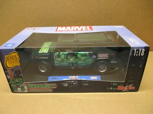 Marvel Maisto 2003 Hulk Hummer H2 Bonus Showroom Display escala 1:18 - Imagen 1 de 11