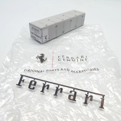 Original Ferrari 430 458 488 512 Schriftzug Emblem Kofferraumdeckel BADGE SCRIPT - Bild 1 von 4