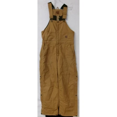 Berne Men's Brown Insulated Bib Overalls Workwear Medium 40 - 42 Foto 1 de 4