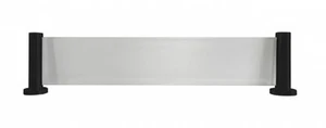 Presale Bradley Tresor Ts0941-Mb Glass Shelf - Matte Black 500Mmwx42mmhx125mmd - Picture 1 of 3