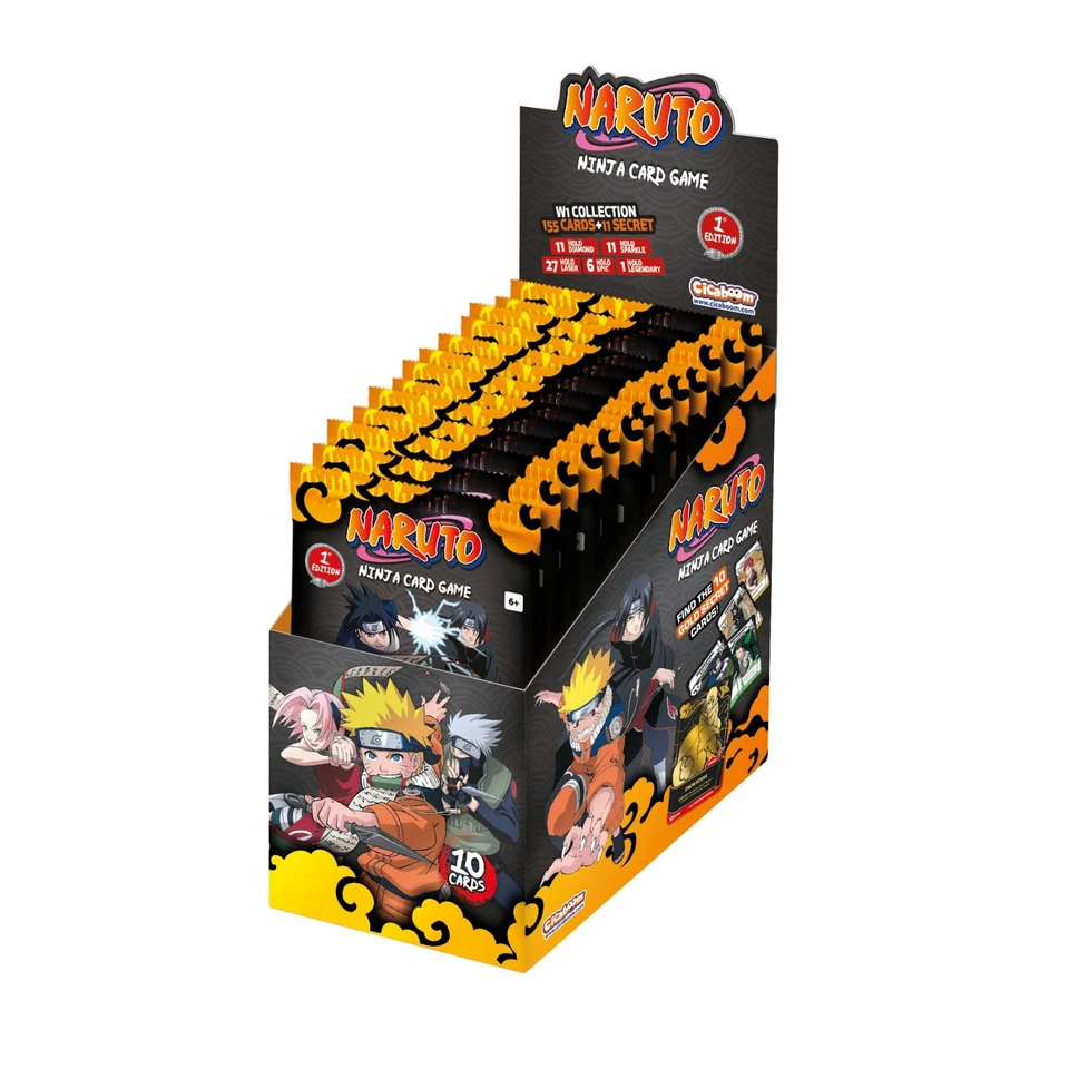 Naruto Ninja Card Game Booster Box 24 Buste ENG
