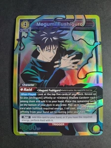 Megumi Fushiguro JJK-1-022 SR Super Rare Jujutsu Kaisen - Picture 1 of 2