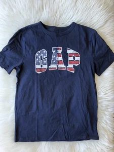 Gap Youth Boys Fourth Of July Shirt Red White Blue USA Flag T-shirt XL - Picture 1 of 2
