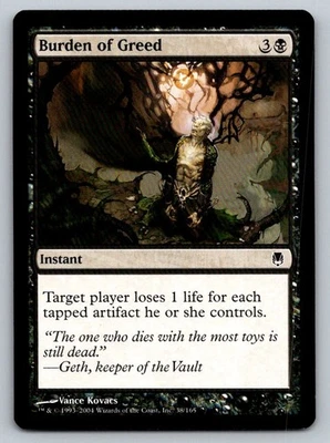 MTG Burden of Greed Regular - Image 1 of 2
