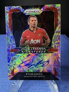2020-21 Prizm Premier League Ryan Giggs Club Legends Signatures Auto Choice - Picture 1 of 2