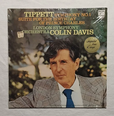 Tippett - Symphony No. 1 / Suite For The Birthday Of Prince Charles Vinyl LP - Image 1 of 4