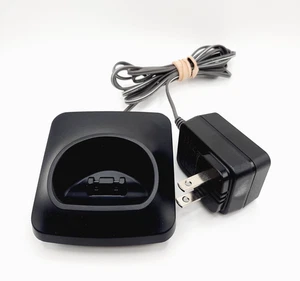 Panasonic PNLC1077 Black Charging Dock w/ PNVL233 AC Adapter, Tested Working - Picture 1 of 4