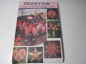 6379 Butterick Sewing Craft Pattern 8 Elegant Christmas Projects UNCUT - Picture 1 of 2