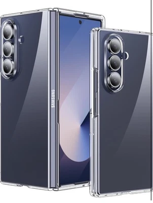 Cover Per Samsung Galaxy Zfold 7-custodia Trasparente Acrilica Ultrasottile - Immagine 1 di 4