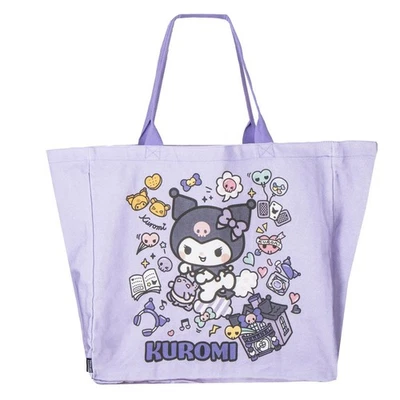 Borsa Shopping Xl Hello Kitty Kuromi LILLA | FEMMINA CERDà - Immagine 1 di 3