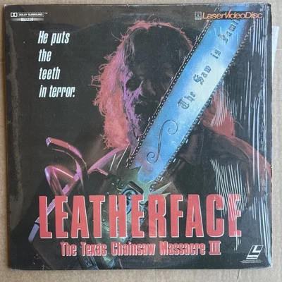 Leatherface The Texas Chainsaw Massacre III Laserdisc — 第 1/2 张图片