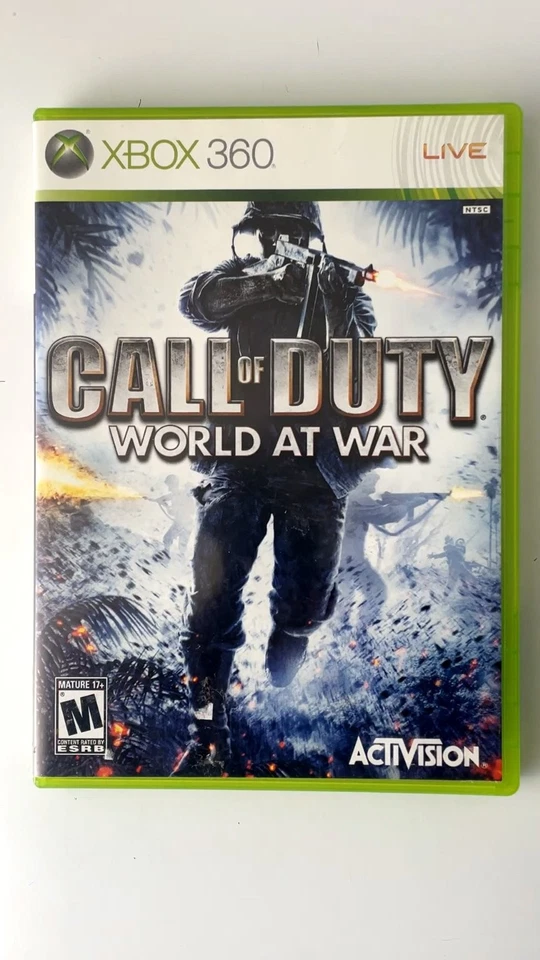 Call of Duty World at War Xbox 360 Video Game Multiplayer Co-Op - Image 1 of 4