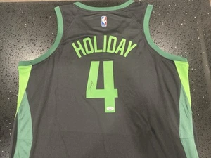 Jrue Holiday Celtics Signed Autographed Jersey w/ JSA COA - Picture 1 of 1