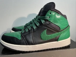 Air Jordan 1 Shoes Men's Size 9 2009 Retro Phat Premier Boston Celtics Sneaker - Picture 1 of 9
