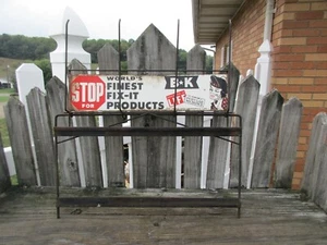 B&K FIX IT PRODUCTS SIGN/RACK/GAS/OIL/HOT STREET RAT ROD GARAGE - Picture 1 of 6