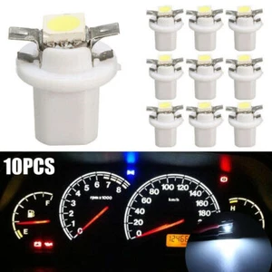 10x Car Gauge 5050 1SMD LED Speedo Dashboard Dash Side T5 B8.5D Light Lamp Bulbs - Picture 1 of 14