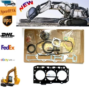 3TNV84 Overhaul Engine Gasket Kit For Yanmar John Deere 3038E 3120 3203 Tractor - Picture 1 of 2