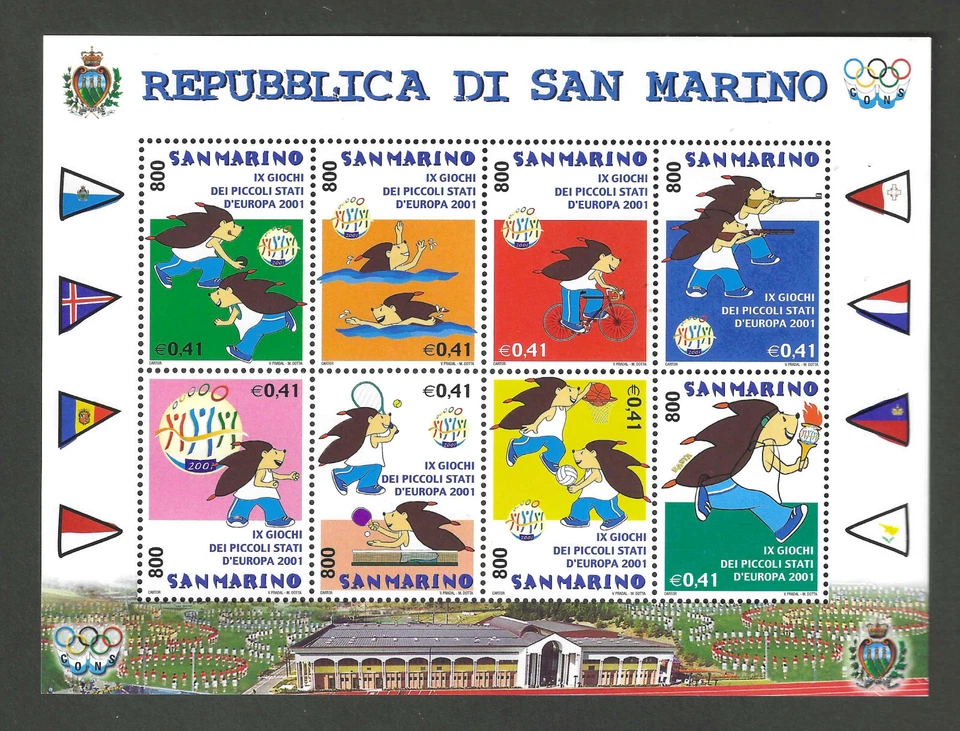 Mini hoja fresca San Marino # 1509 MNH PO ('25 SCV es de $8) Foto 1 de 1