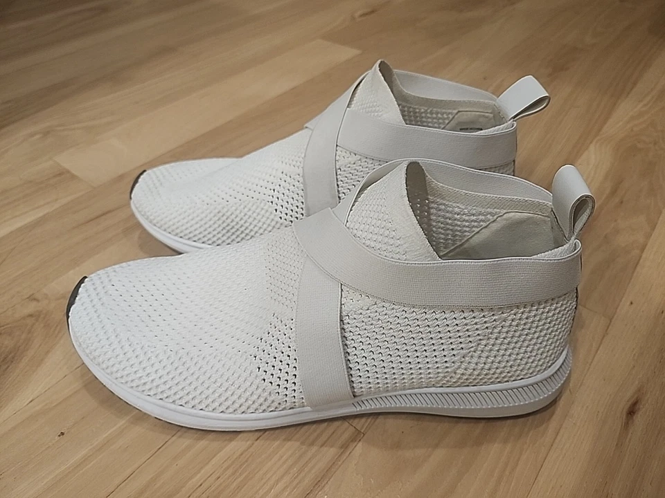 EILEEN FISHER ZING-SR Zapatos Tenis Tejidos Elásticos Talla 11 Sin Cordones Foto 1 de 4
