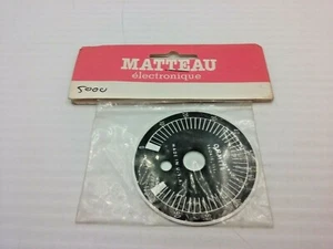 OHMITE 5000 RHEOSTATE DIAL FACE PLATE NIB - Picture 1 of 4