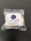 Hickory Hardware P2710f-3 poliertes Messing halbverdeckt Scharnier 2er-Pack