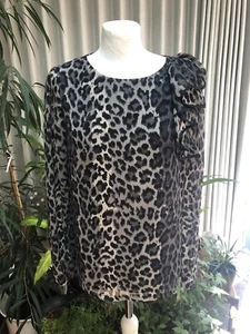 animal print top size 12 - Picture 1 of 10