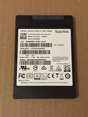 SanDisk 256GB Internal 2.5" SSD Solid State Drive Storage Memory **Reformatted** - Image 1 of 3