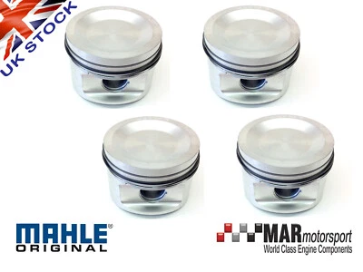 Cosworth YB | Sierra | Escort | MAHLE Forged Set 4 Pistons, Rings & Pins 90.83mm - Image 1 of 3