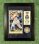 Steiner Sports Yankees Derek Jeter 3000 Hits Matted Framed Photo With Dirt Relic
