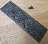 Cast Iron Vintage Finger Plate / Push Pull Plates - Antique Rustic Door Hardware 11 thumbnail image