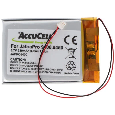 ACCUCELL Jabra Pro 9400 Akku, Pro 9450, Pro 9460, Pro 9465, Pro 9470, 14192-00 Akku AHB41