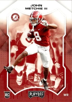 John Metchie III 2022 Chronicles Playoff Draft - RC #14 - Alabama Crimson Tide - Image 1 of 2