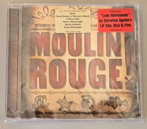 Music from Raz Luhrmann's MOULIN ROUGE (CD) SEALED Aguilera, Pink, Bowie, Beck - Imagen 1 de 3