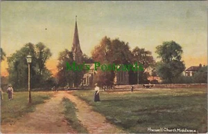 Postal de Middlesex - Iglesia Hanwell, vista de artista DC2550 - Imagen 1 de 2