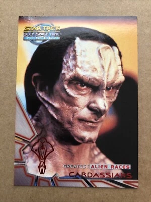Star Trek DS9 Memories From The Future: 9 Card "Greatest Alien Races" Set AR 1-9 - Image 1 of 4