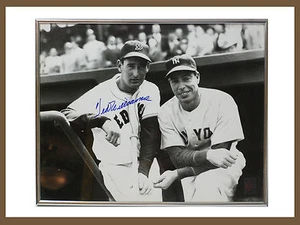 Ted Williams Joe DiMaggio handsigniertes Foto 16 x 20 gerahmt Green Diamond Sports COA - Bild 1 von 5