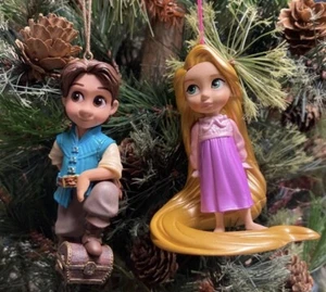 Disney Young Rapunzel und Flynn Weihnachtsschmuck Animatoren - Bild 1 von 1