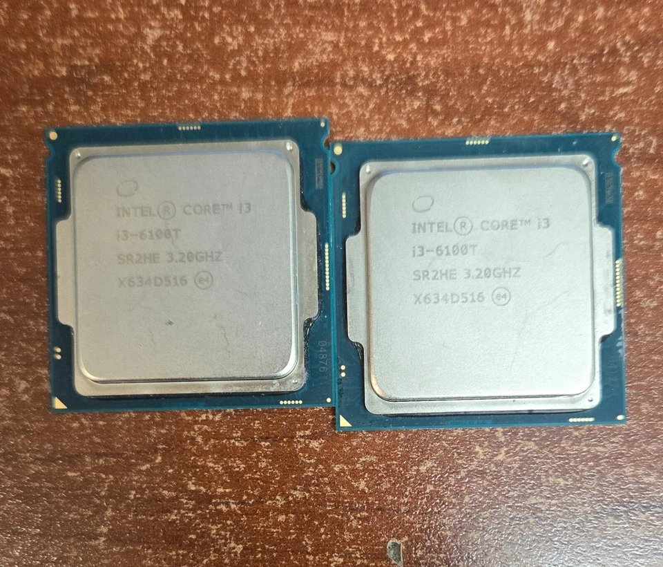 Intel Core i3-6100T SR2HE 3.20GHZ lot of 2 - Image 1 of 1