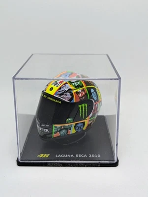 Casque Moto Gp Altaya - Valentino Rossi Laguna Seca 2010 - Helmet 1/5 - Photo 1/4