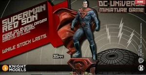Knight Models DC Universe 35mm Superman Red Son unpainted resin figure - Picture 1 of 1