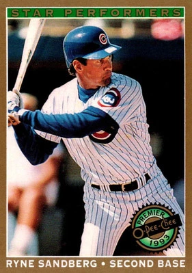 1993 O-Pee-Chee Ryne Sandberg Chicago Cubs #13 - Image 1 of 2